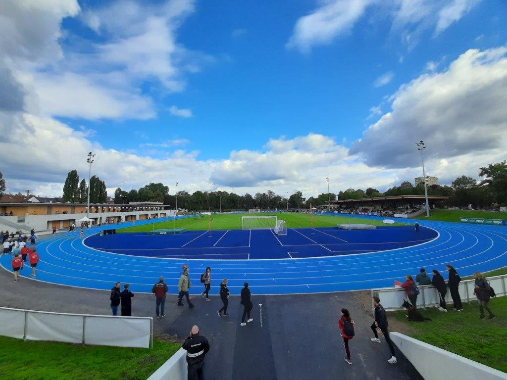 Unsere 4x400m Mixed Staffel U20 wird Deutscher Vizemeister