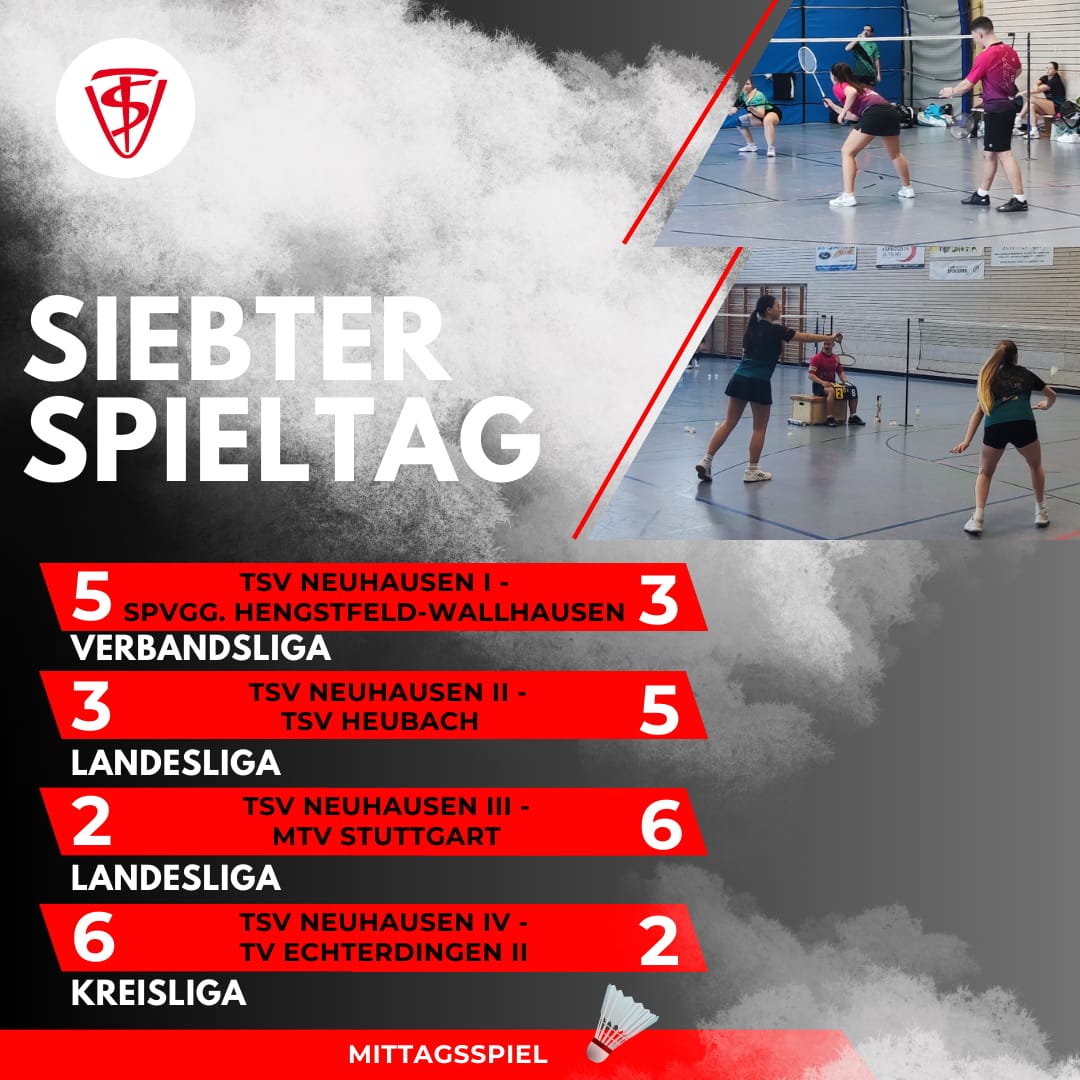 Spielergebnisse 7 Spieltag 2026 Vormittags