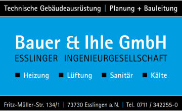 Bauer & Ihle GmbH - Esslinger Ingenieurgesellschaft 