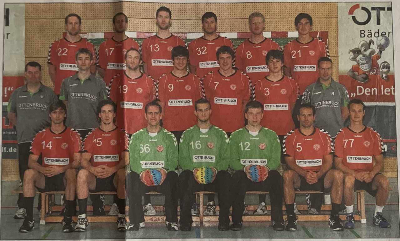 2011 – Die Handballer steigen in die 3.Liga auf!
