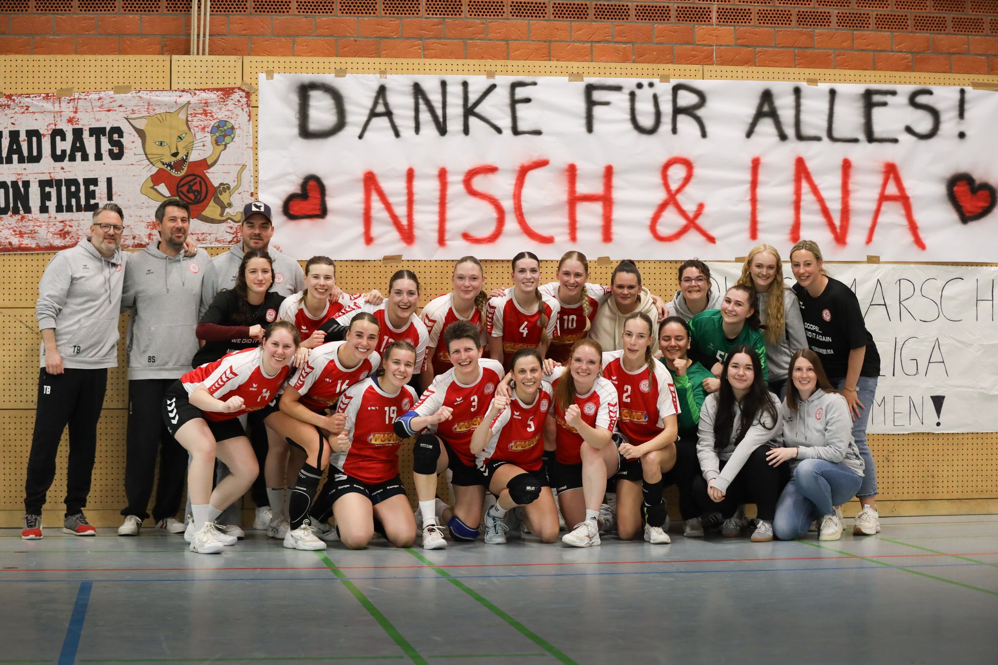 MadCats feiern souveränen Heimsieg und Aufstieg in die Verbandsliga
