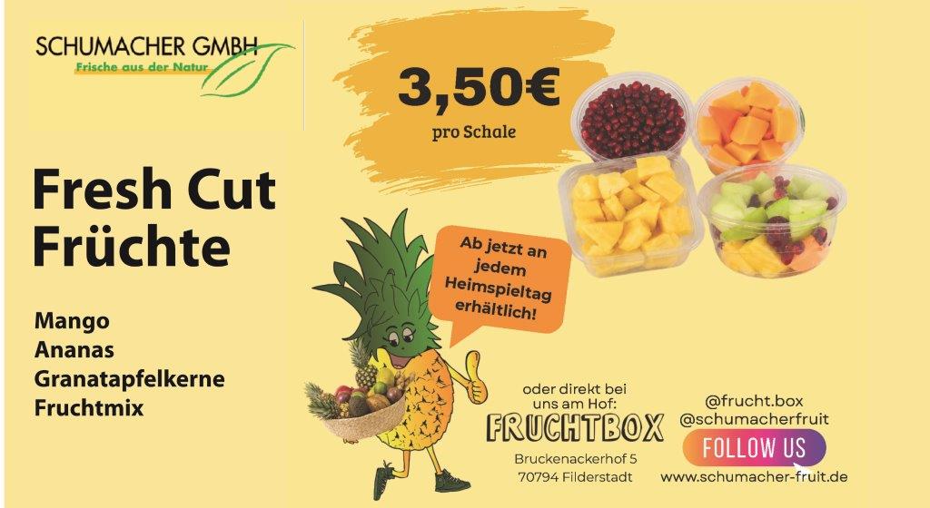 Ab sofort wird's fruchtig beim TSV ...