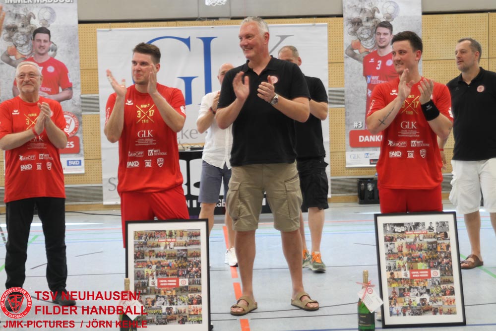 Gelungenes Abschiedsevent für Hannes Grundler und Timo Durst
