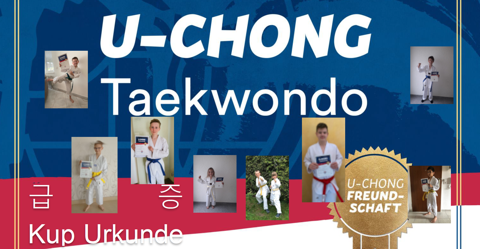Erfolgreiche Taekwondo Gürtelpüfung