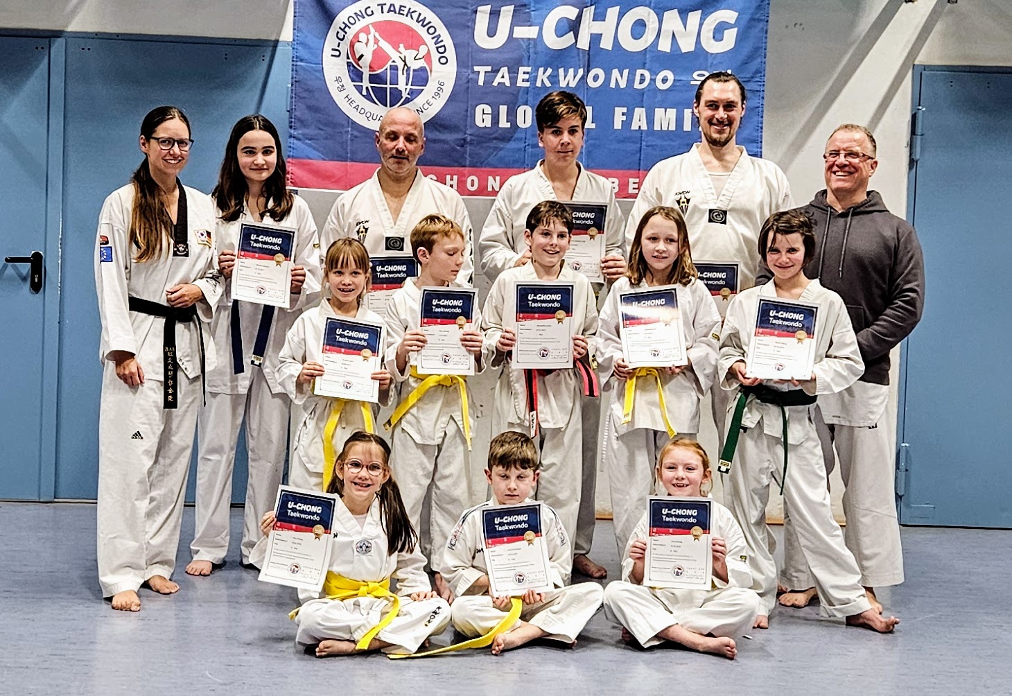 Taekwondo Gürtelprüfung in Neuhausen